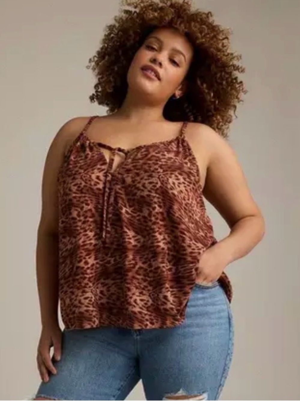 Torrid Animal Print Top
